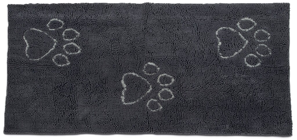 Tapis Séchage Dirty Dog Coureur Gris