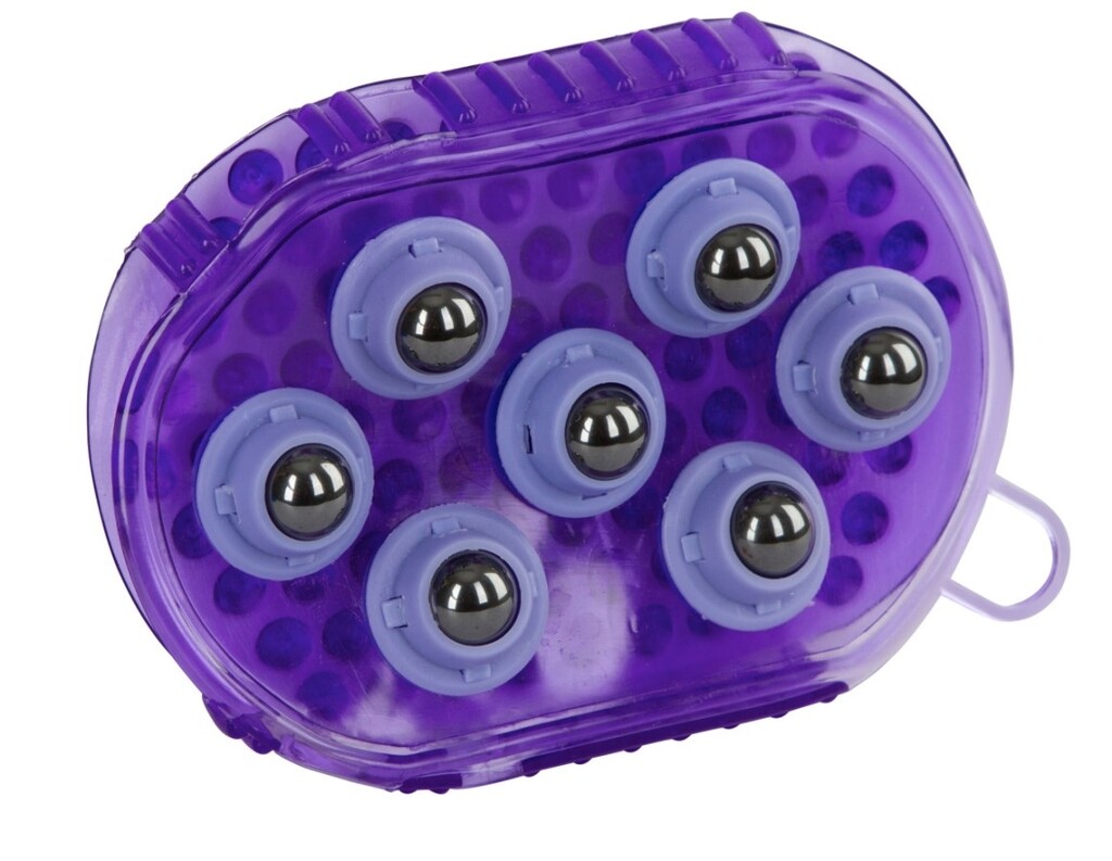 Etrille de massage lilas