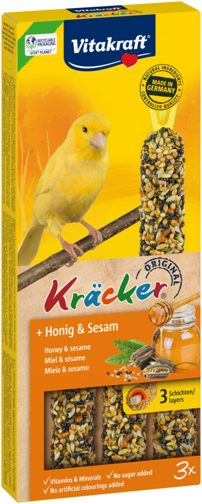 Kräcker kanaries Trio Mix miel/sésame