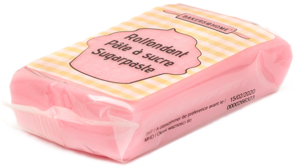 Rolfondant pastelroze 150g