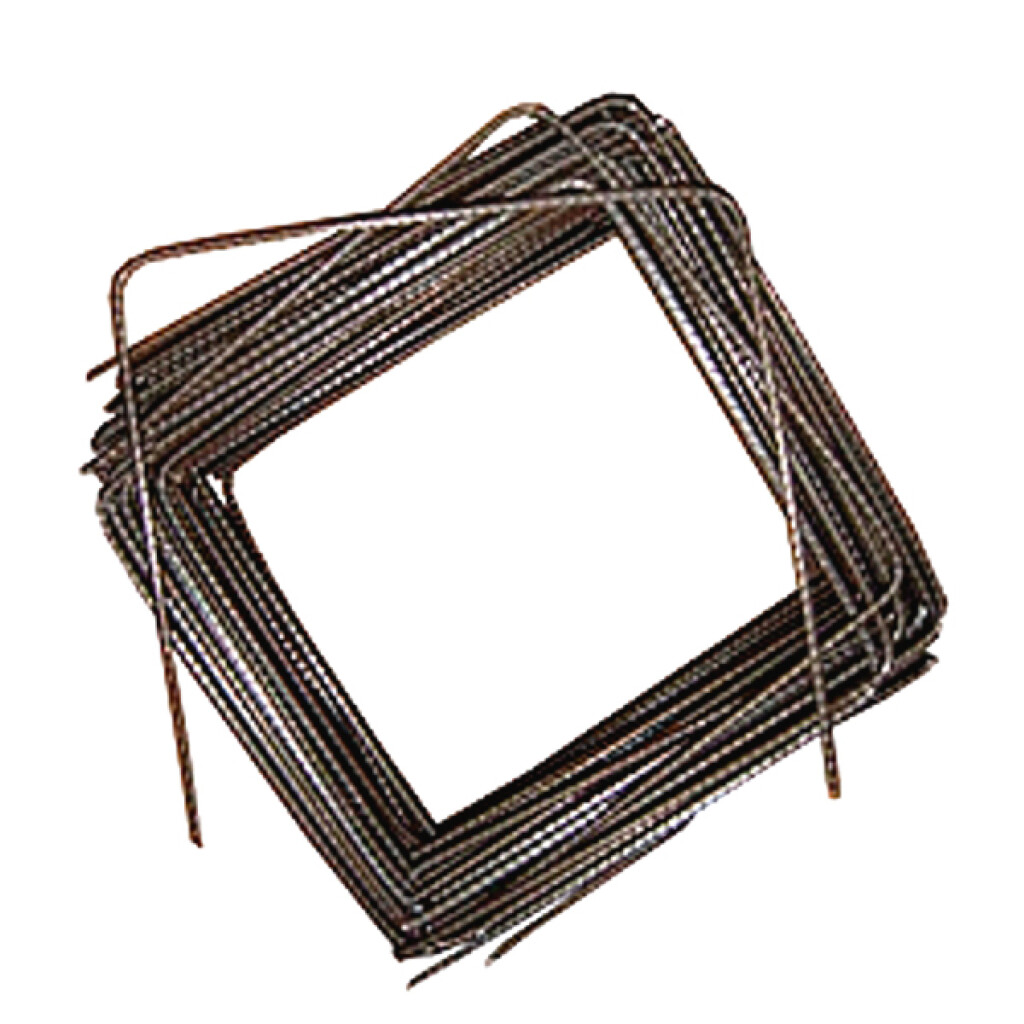 Gronddoekpennen gedraaid H15x20cm 20x dikte Ø4mm met, geslepenpunt