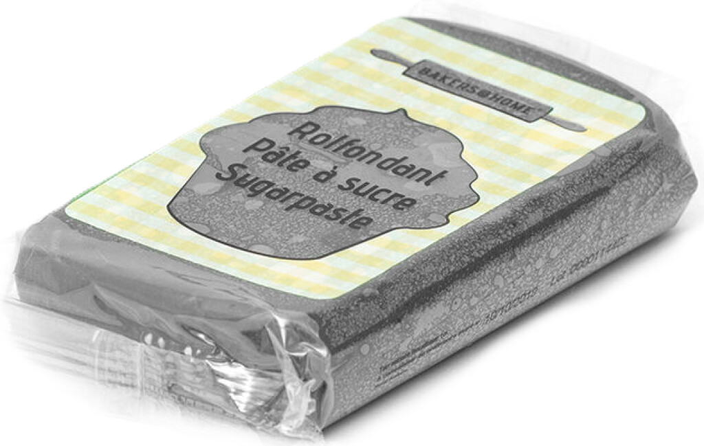 Rolfondant - zwart 150g