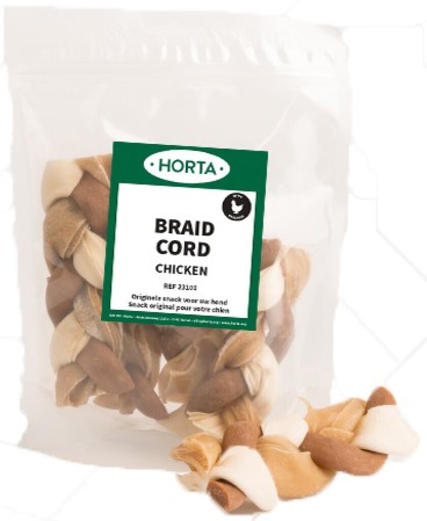 Chicken Braid M 13 cm 4 stuks Chicken Braid M 13 cm 4 stuks