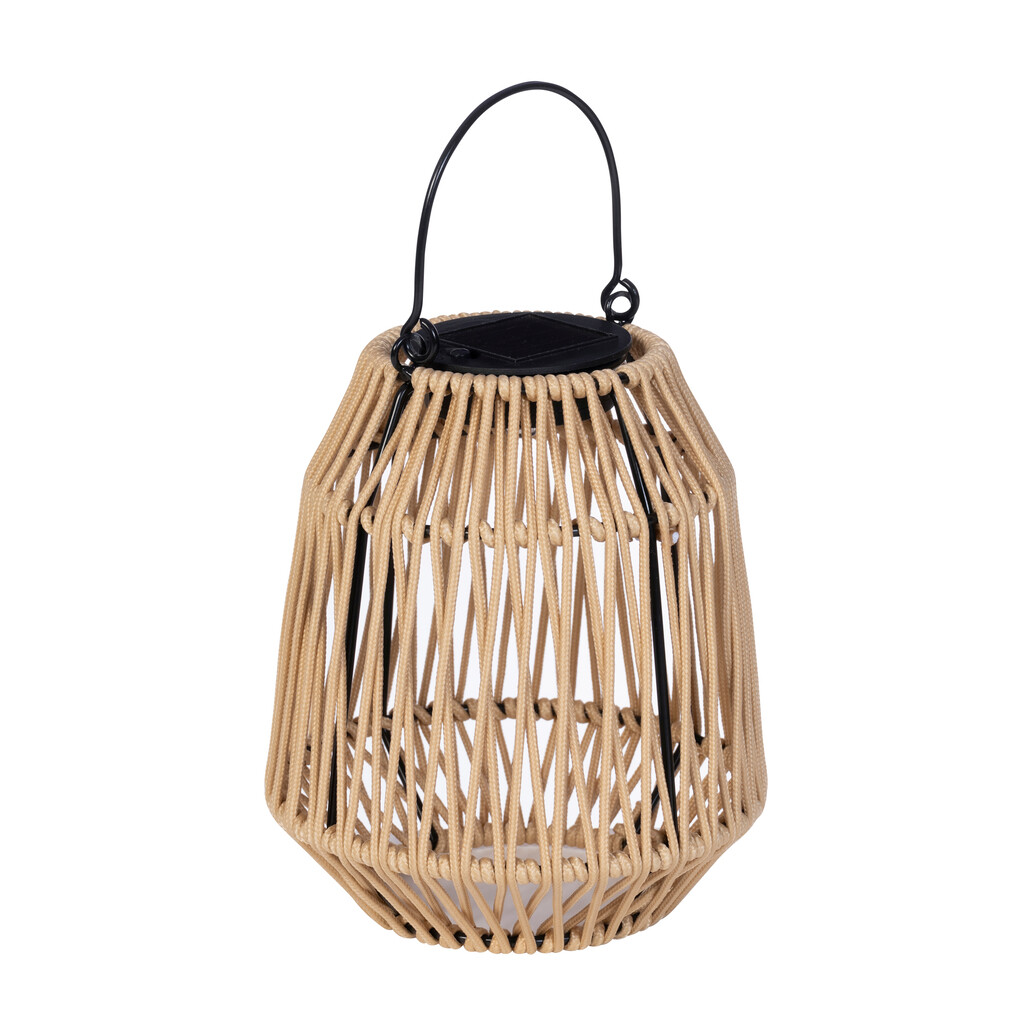 Solar Bilbao rope table lamp sand 5LM 
