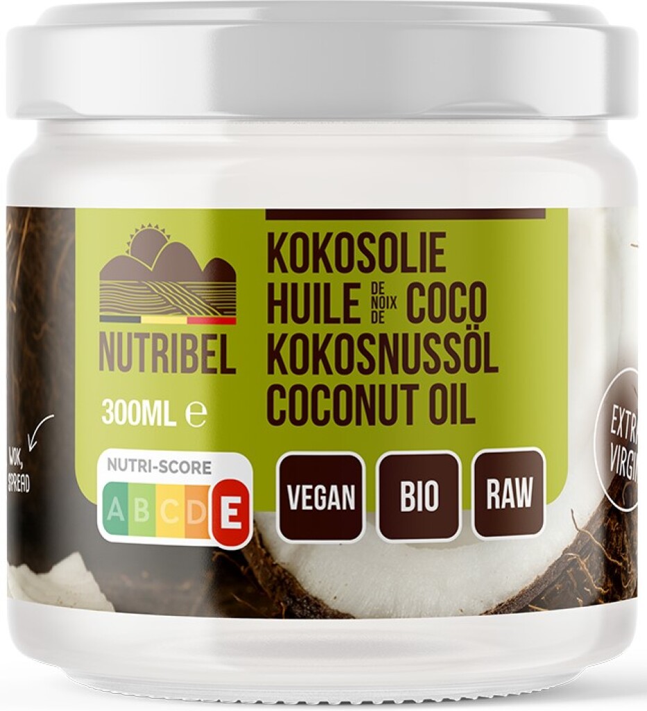 Huile de noix de coco biologique extra vierge 300ml