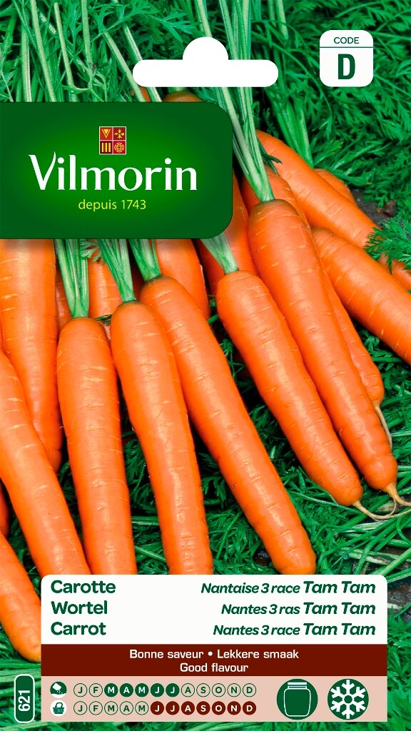 Wortel Verbeterde Nantes Tam Tam