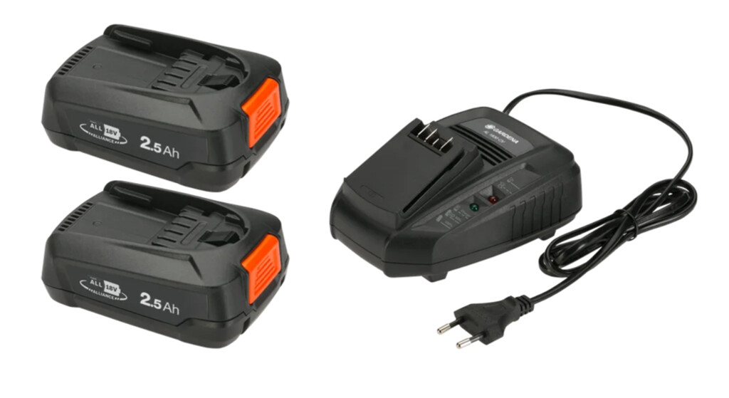 Starter-kit P4A QC AL18V-44+2x2.5AH