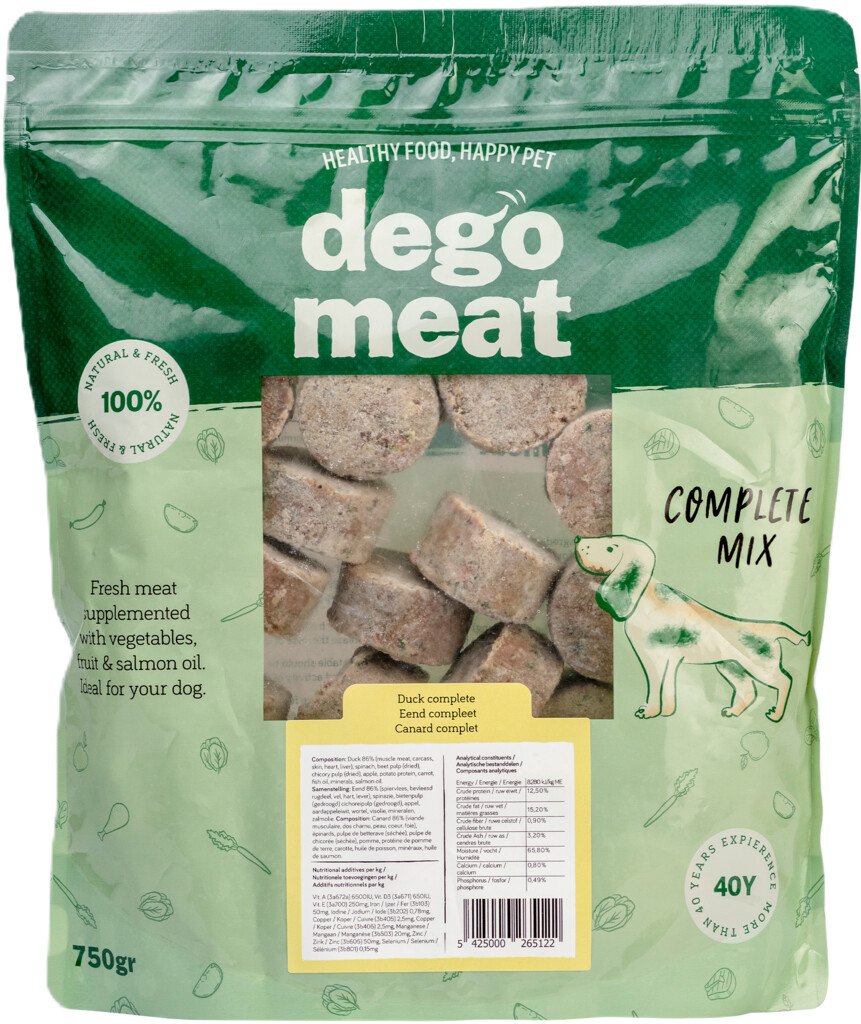 Nugget eend compleet 750gr