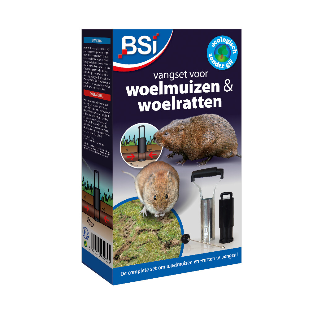 Vangset voor Woelmuizen & Woelratten