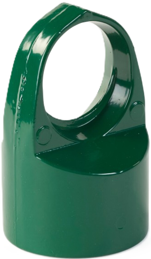 Tête support de lisse diam 60 - aluminium - 9005 noir