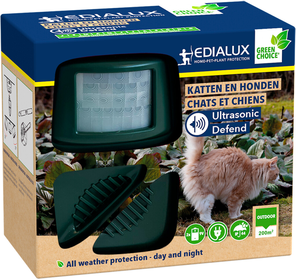 Ultrasonic Defend katten & honden 1 stuk
