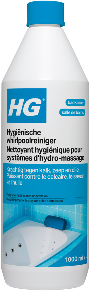 Nettoyant hygiénique pour systèmes d’hydro-massage 1L