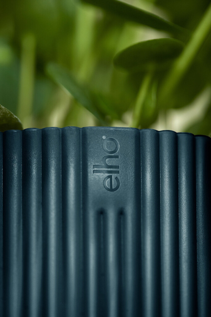 Bloempot Vibes Fold Rond 22cm diepblauw