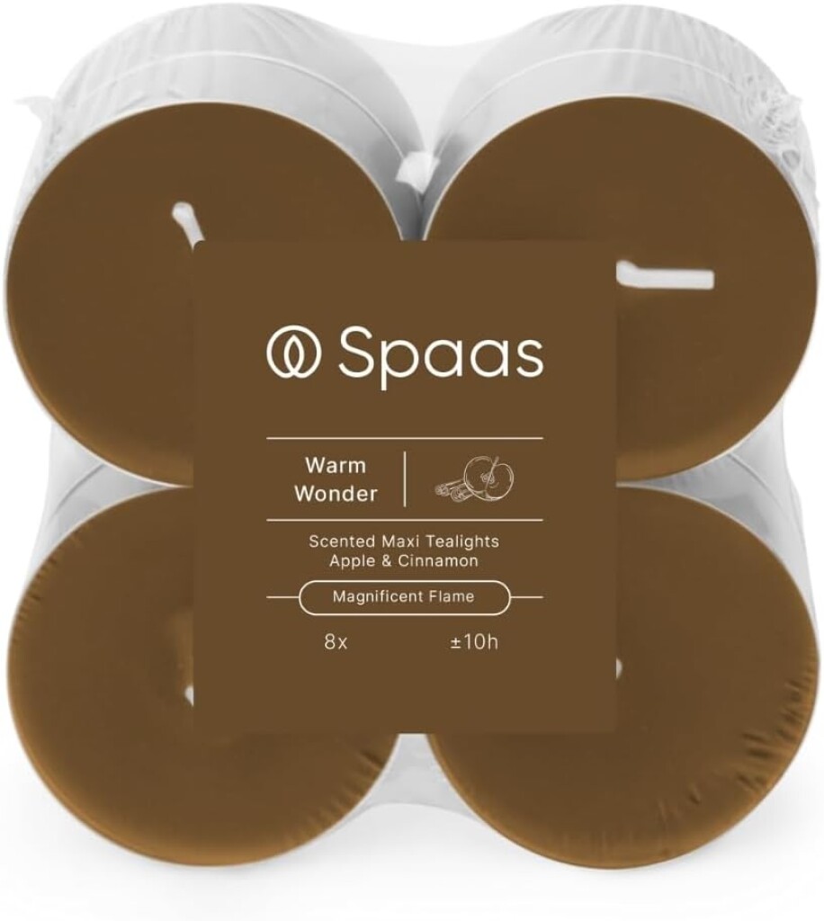 8 Maxi bougies chauffe-plats parfumées 8 Maxi bougies chauffe-plats parfumées