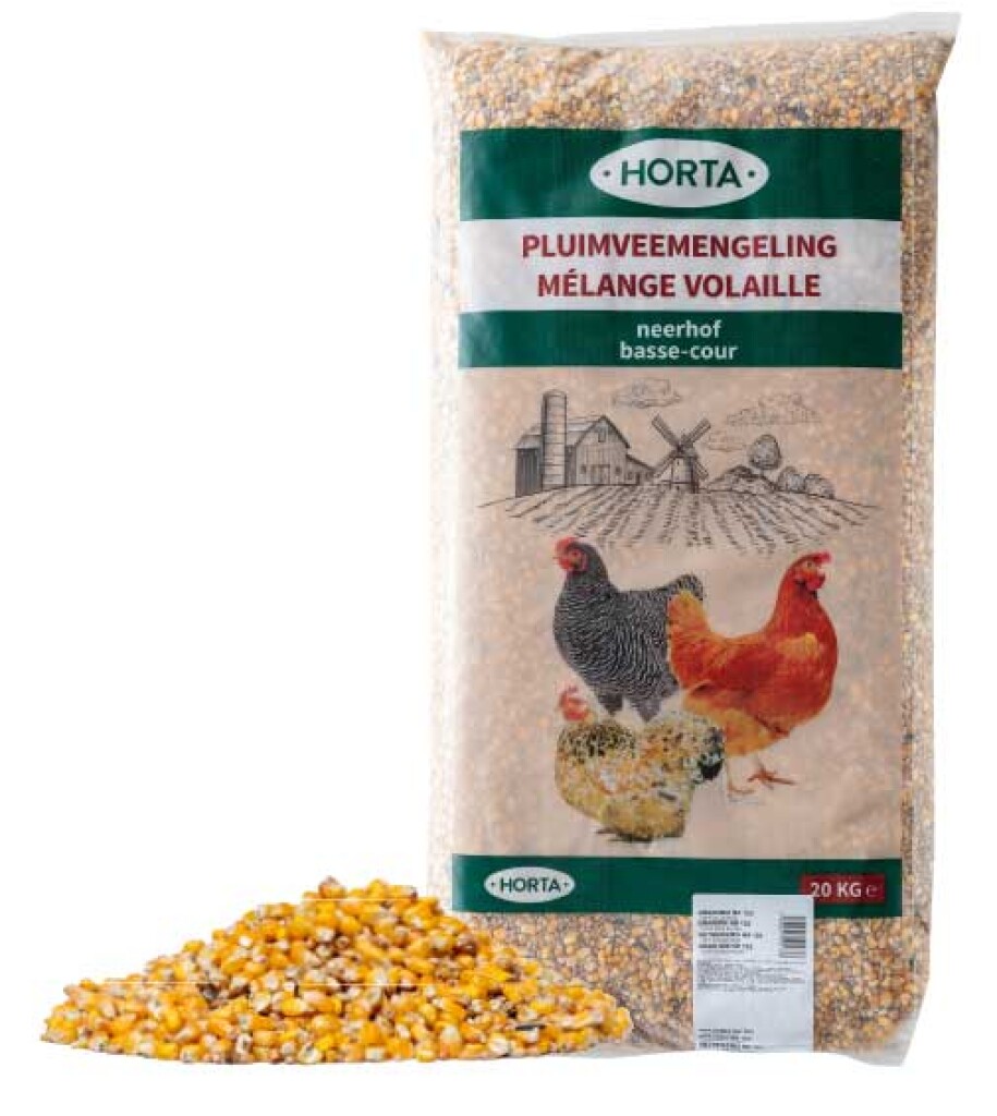 Graanmix n° 103 met volle maïs - 20kg Graanmix n° 103 met volle maïs - 20kg