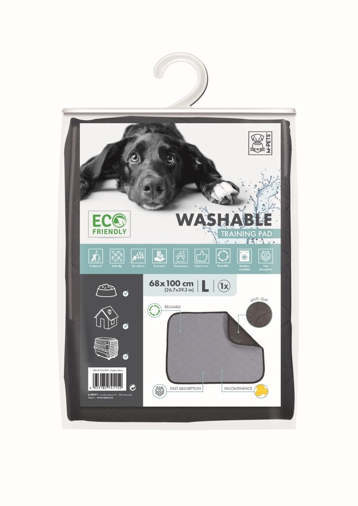 Wasbare Training Pad grijs L