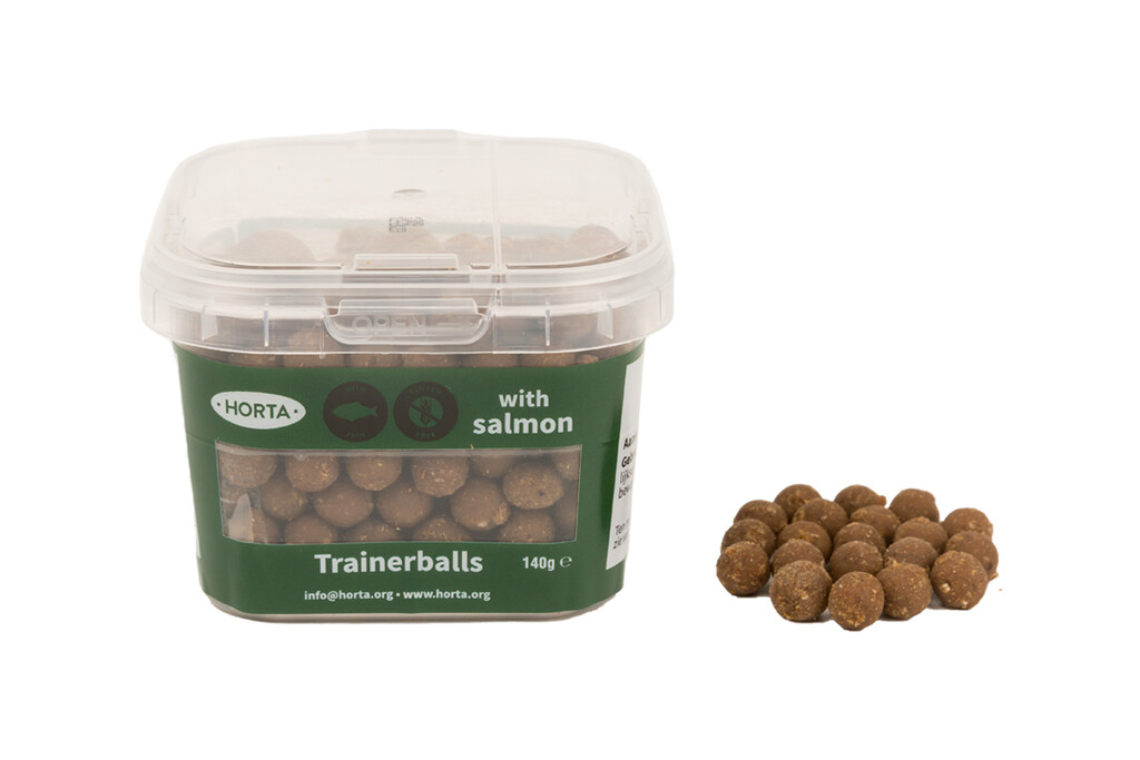 Trainer balls zalm 140g Trainer balls zalm 140g