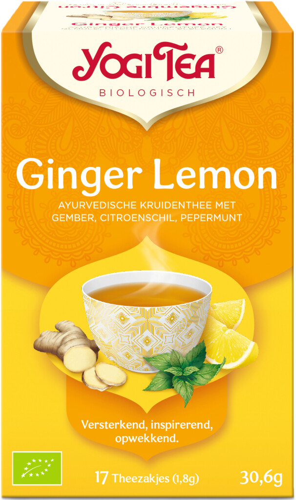 Thé Yogi Ginger Lemon bio