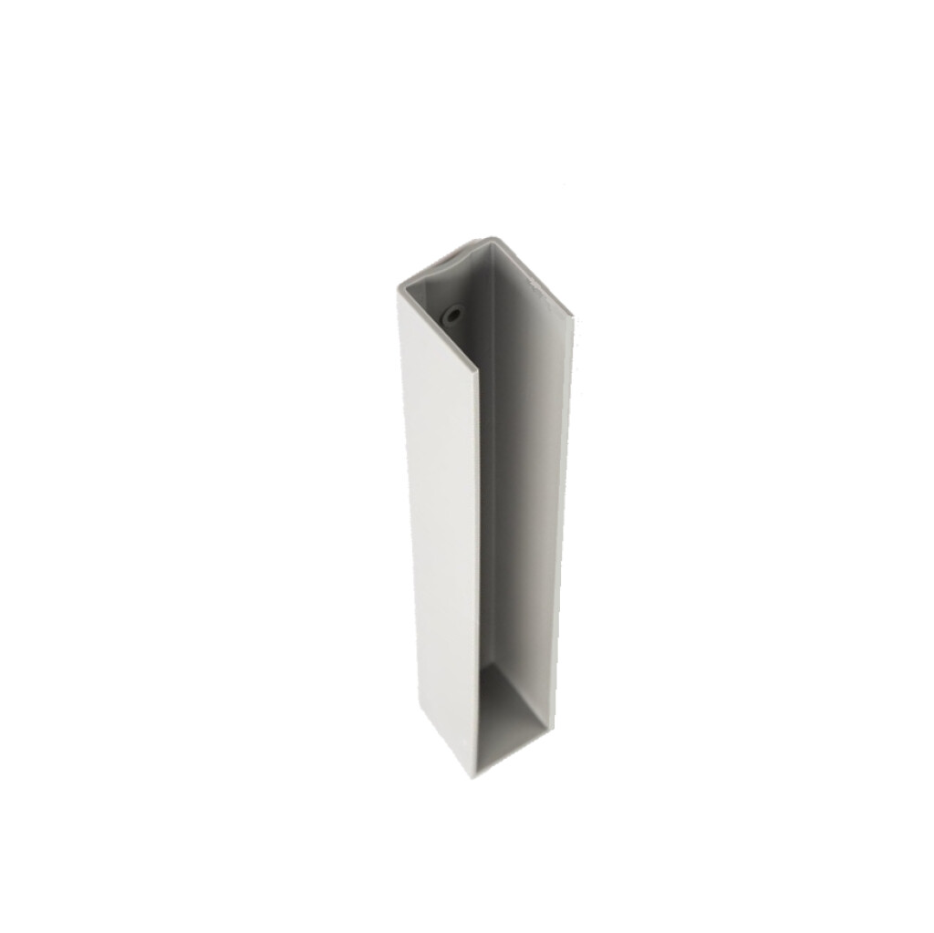 Betonplaathouders 28 cm (u-profiel) pvc