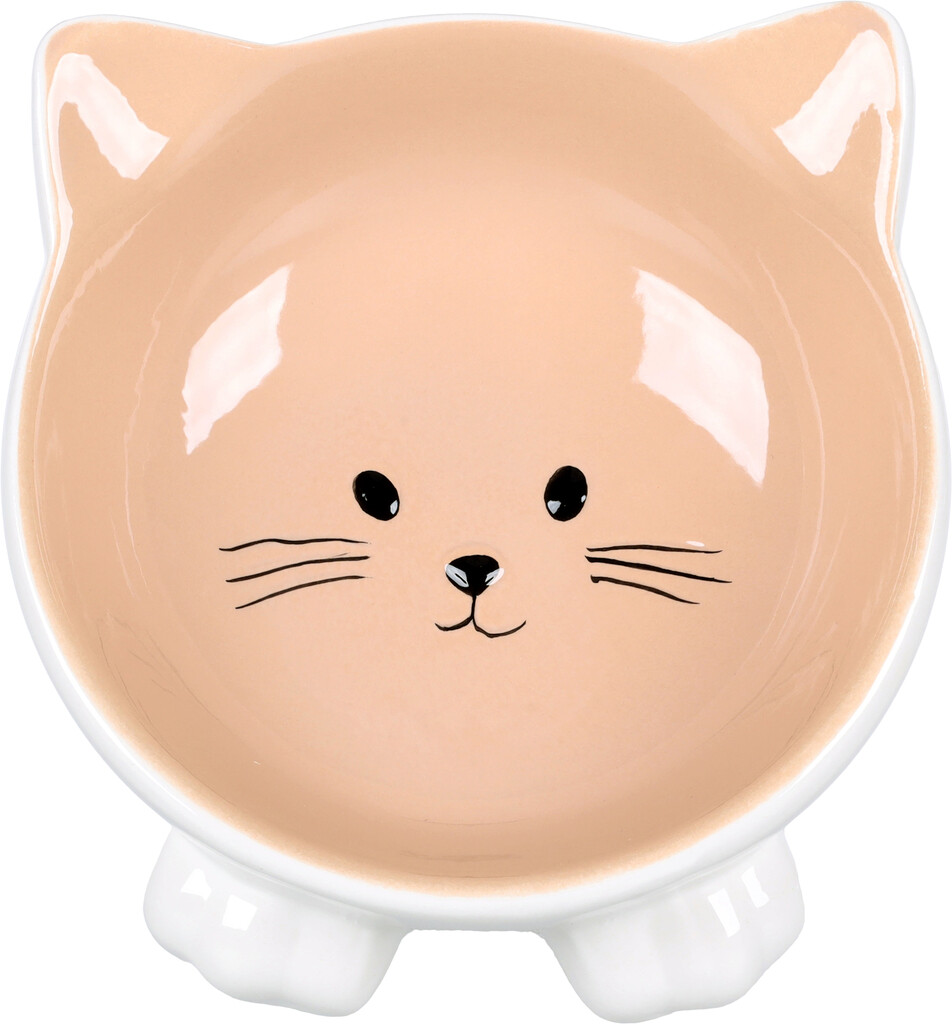 Gamelle pour la nourriture et l'eau Puzi taupe 125ml