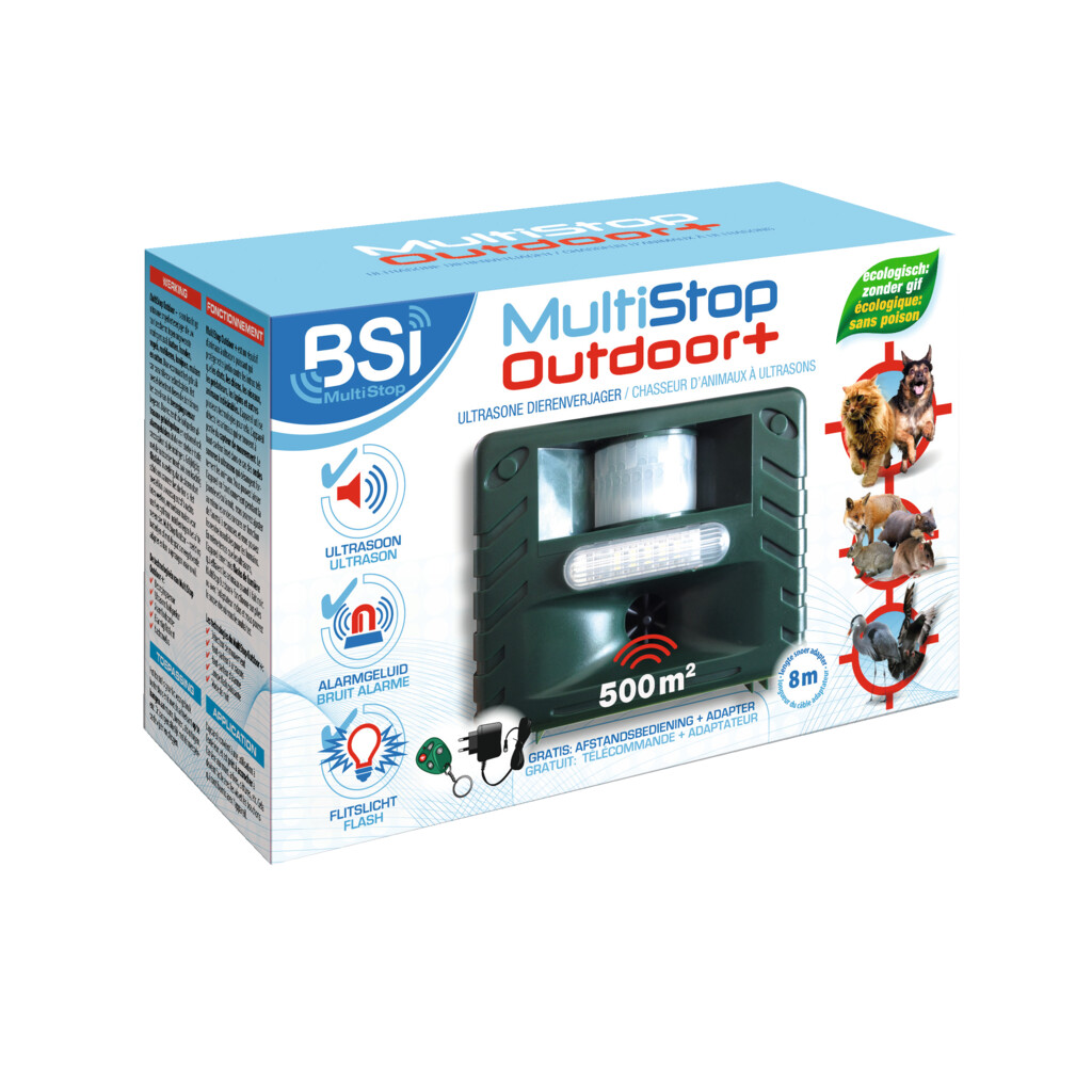 MultiStop Outdoor Plus met adapter