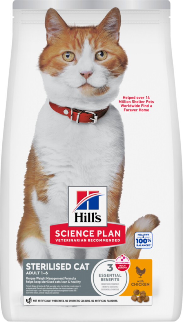 SP Sterilised Cat Young Adult Chicken Dry 1,5kg