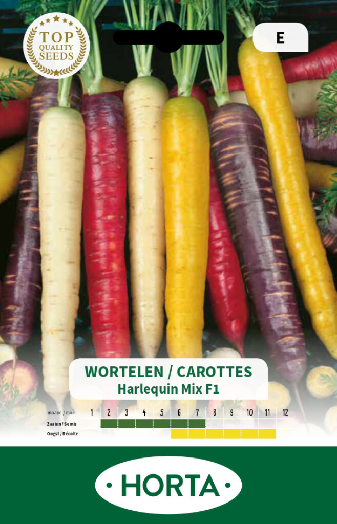 Wortel Harlequin Mix colors