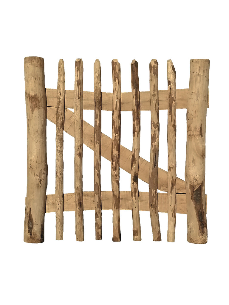 Porte en châtaignier 1000 x 1000mm