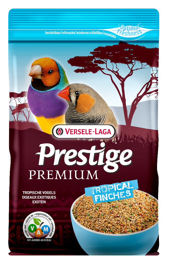 Tropische Vogels 800g