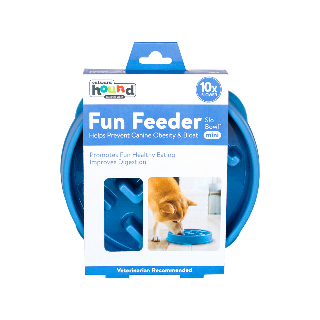 Fun Feeder Mini Notch blauw