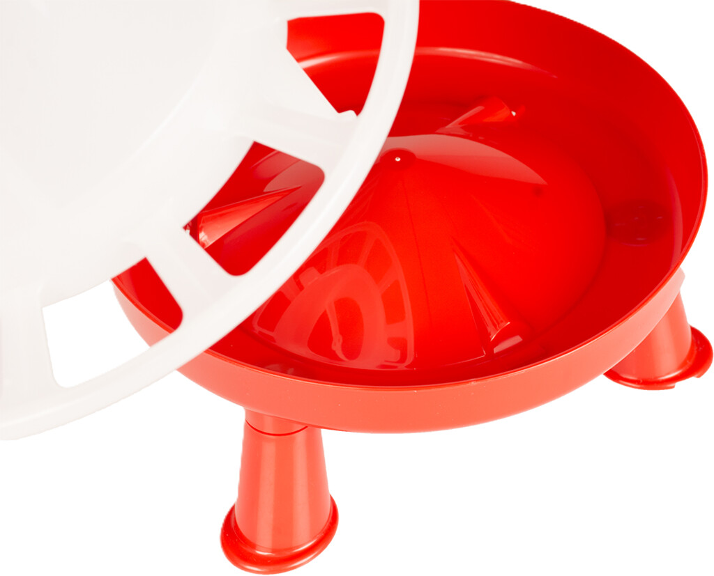 Mangeoire en plastique, sur pieds 3kg