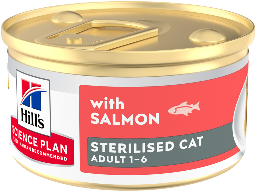 Science Plan sterilised adult salmon mousse 85g