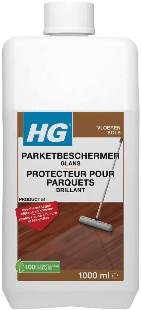 Protecteur brillant pour parquets (produit 51) 1L