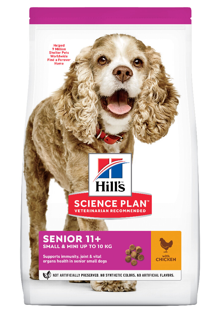 SP Canine Senior 11+ Small & Mini Chicken dry 1,5kg SP Canine Senior 11+ Small & Mini Chicken dry 1,5kg