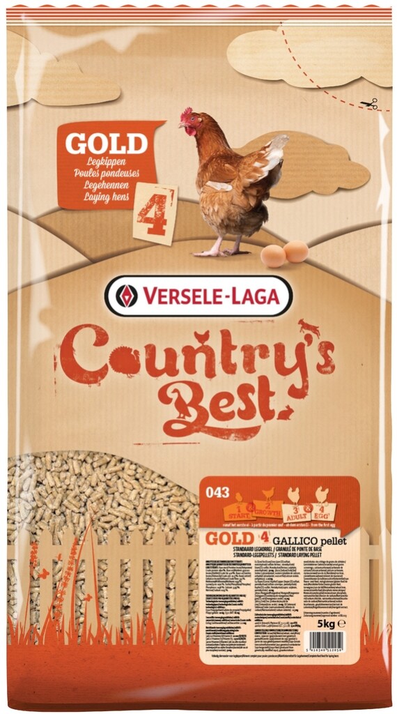Granulés de ponte Gold 4 Gallico Pellet 5 kg
