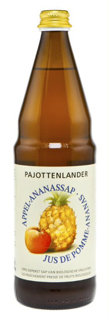 Appel/ananassap bio 0,75L