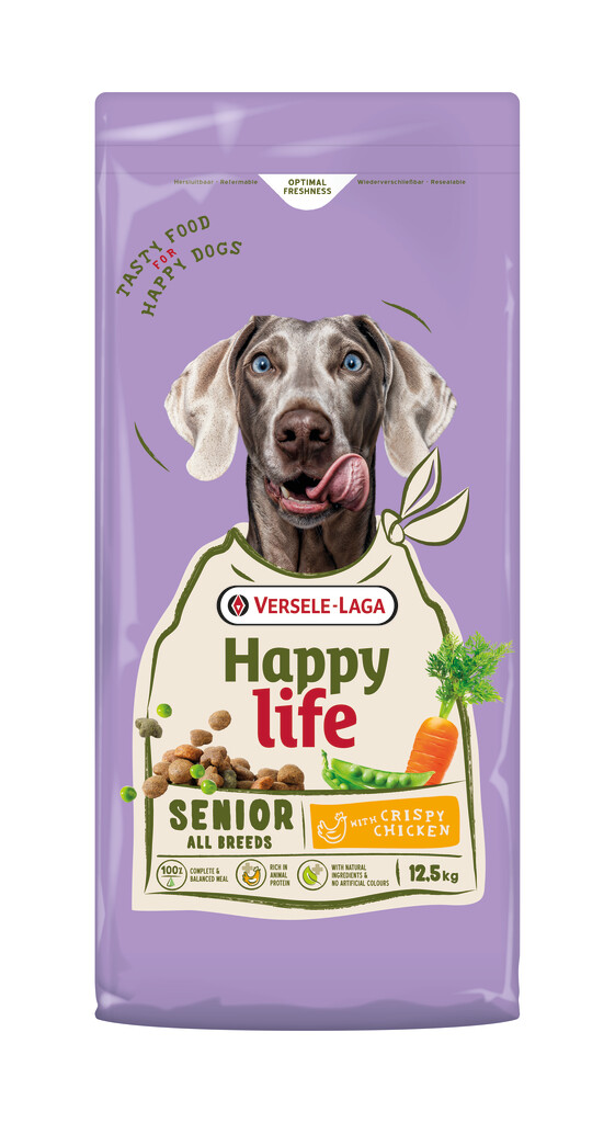 Senior met Kip 12,5kg