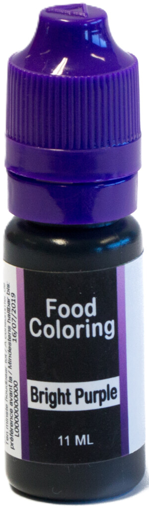 Vloeibare synthetische kleurstof - paars 11ml Vloeibare synthetische kleurstof - paars 11ml