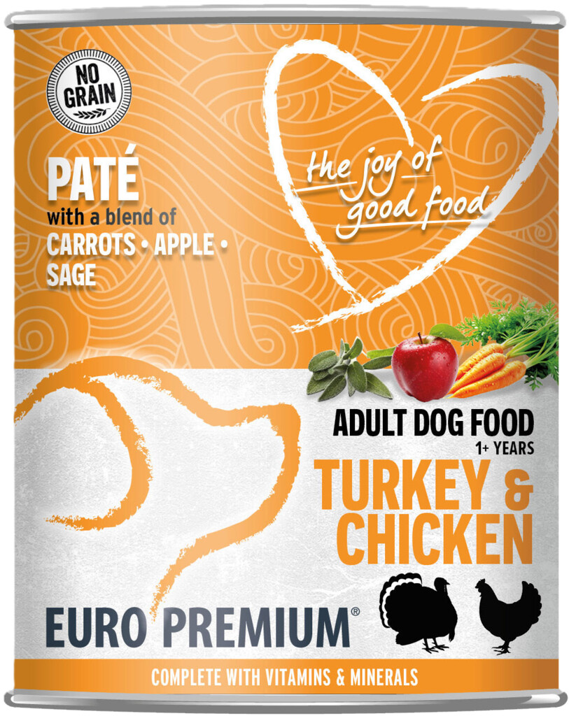 Paté adult turkey & chicken 400g