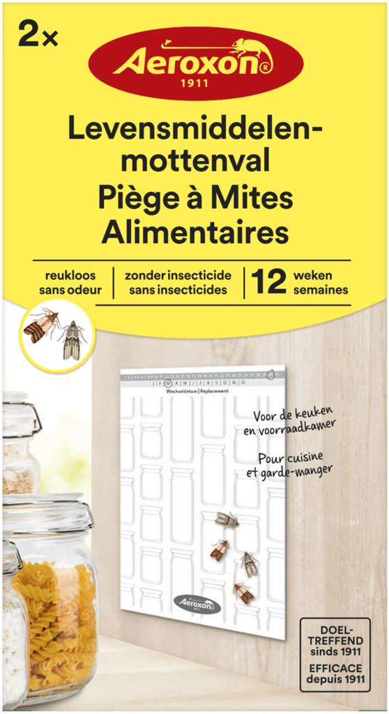 Piège à mites alimentaires 2 pièces
