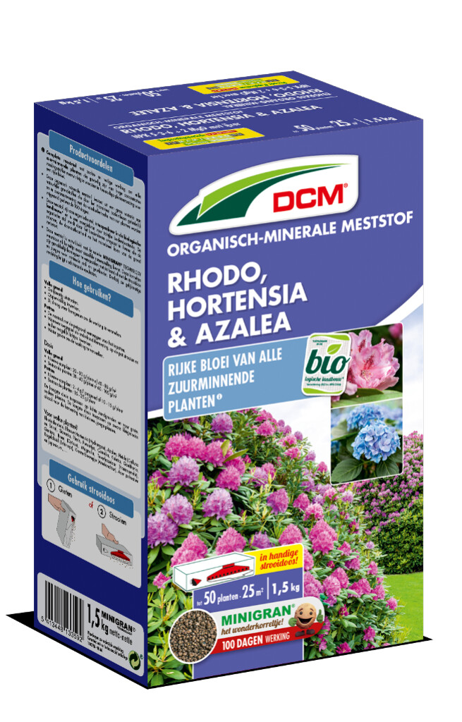 Meststof Rhodo, Hortensia & Azalea 1,5kg Meststof Rhodo, Hortensia & Azalea 1,5kg