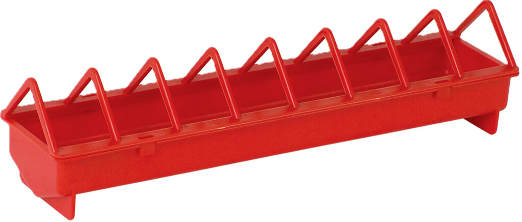 Mangeoire poules, en plastique, avec grille S