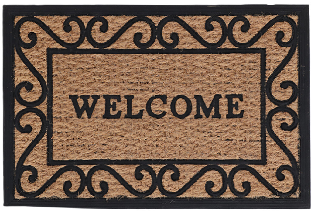 Paillasson caout/coco welcome M