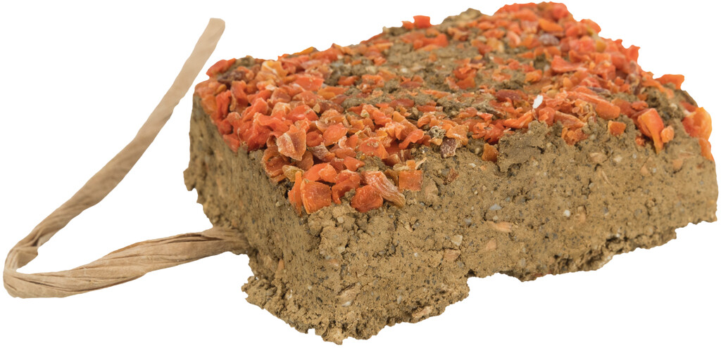 Pierre d'argile à la carotte 100g Pierre d'argile à la carotte 100g