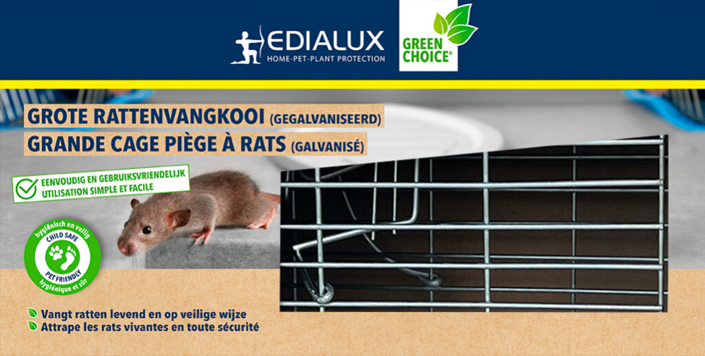 Rattenvangkooi groot 1 stuk