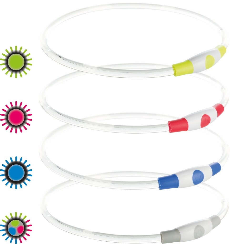 Flash Lichtgevende Band USB TPU Rood Ø40cm