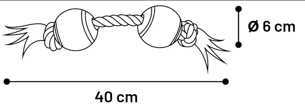 HS Jim Corde à Tirer Duo Tennis Bleu/Blanc/Gris HS Jim Corde à Tirer Duo Tennis Bleu/Blanc/Gris