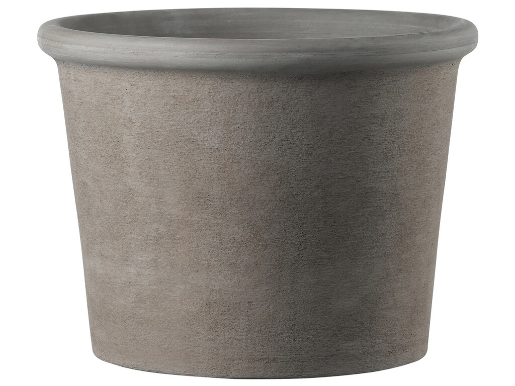 Bloempot Cilindro Bordato Primitivo grafiet 33cm