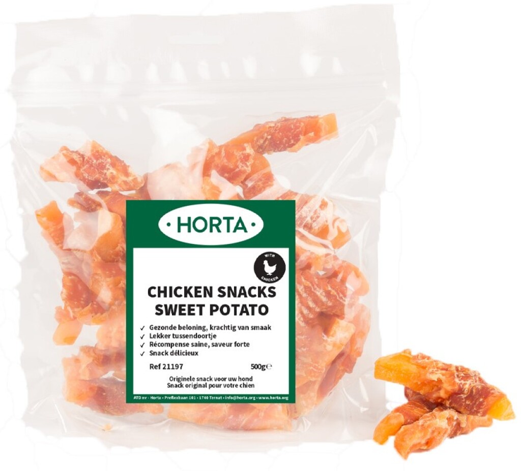 Snacks poulet sweet potato 500g