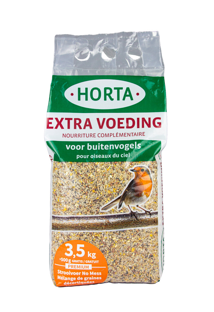 Strooivoer no mess 3,5 kg + 500gr gratis Strooivoer no mess 3,5 kg + 500gr gratis